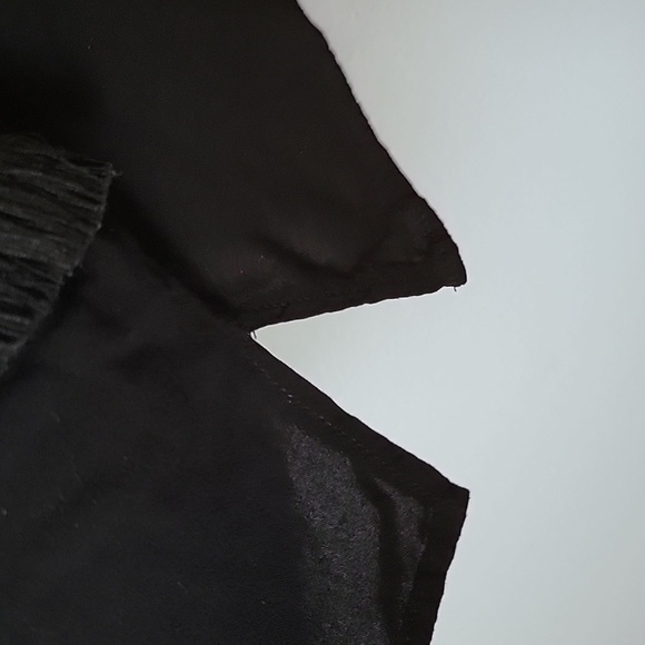 Derek Heart Cowgirl Fringe Embroidered Black Sleeveless Top 2X - Picture 4 of 7